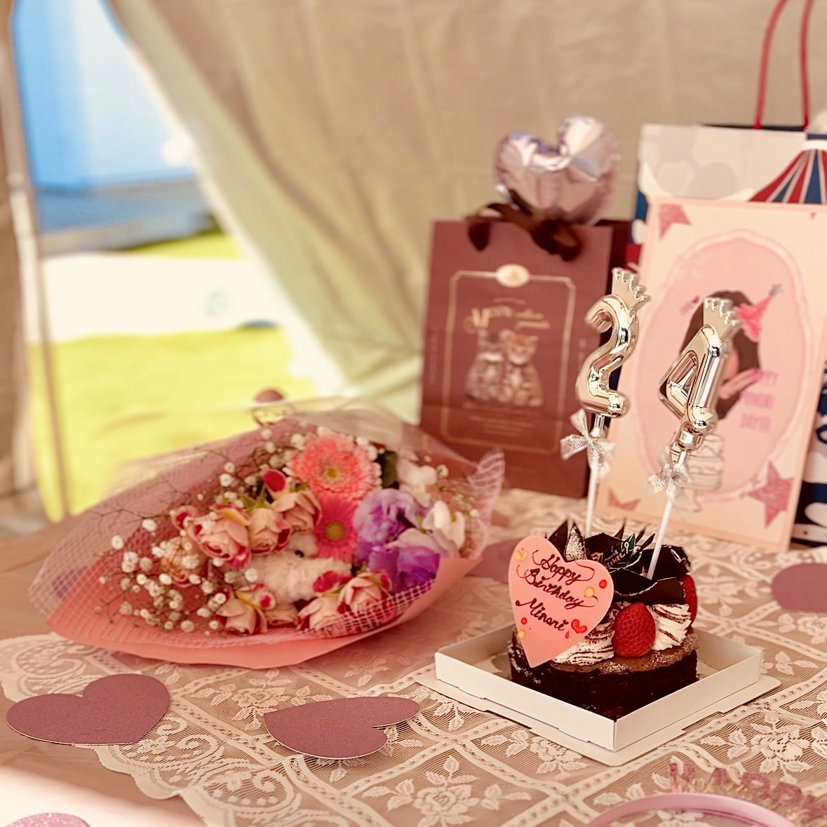 BBQは、特別な日にも似合う